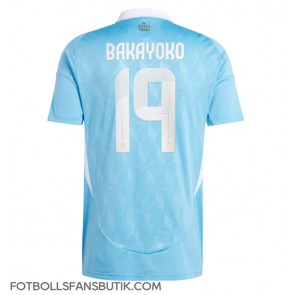 Belgien Johan Bakayoko #19 Replika Bortatröja EM 2024 Kortärmad